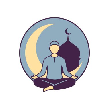 Ramazan iç sakinlik için ruhsal meditasyon