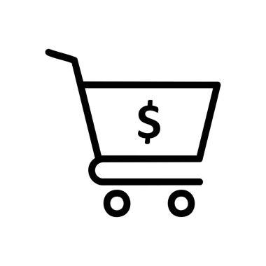 Alışveriş arabası satın alma simgesi