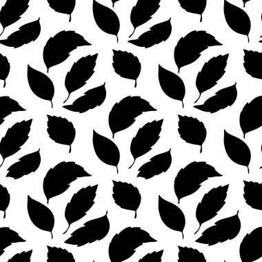 Sorunsuz vektör desen sonbahar yaprakları