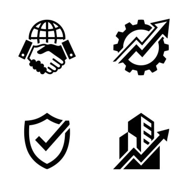 iş stratejisi ve başarı simgesi