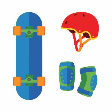 Kaykay güvenlik ekipmanları ayarlandı