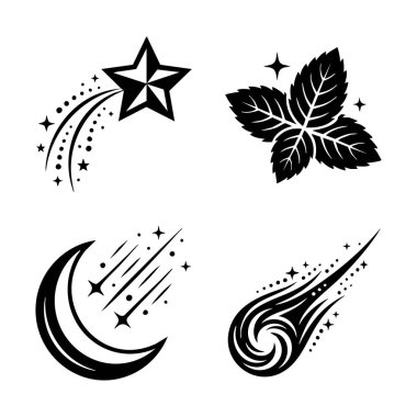 Göksel dövme simgesi seti