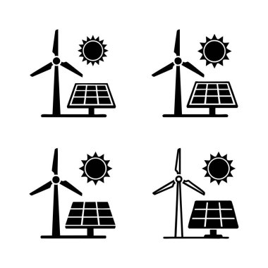 Rüzgar ve Güneş Enerjisi Üretim Sembolleri
