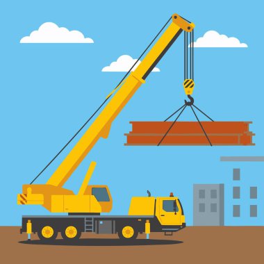 Gezici Turna Kaldırma Çelik Kirişleri