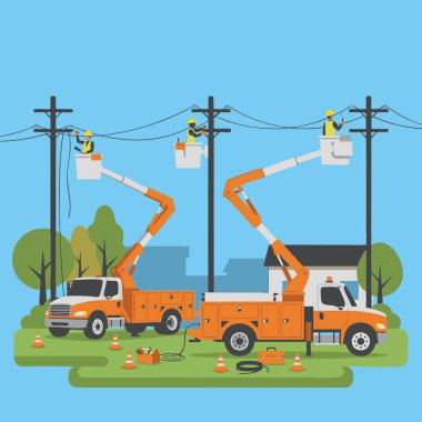 Çalışma Alanındaki Kamyon Araçları Filosu