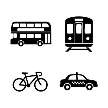 Şehir ulaşımı sadece vektörlere indirgendi