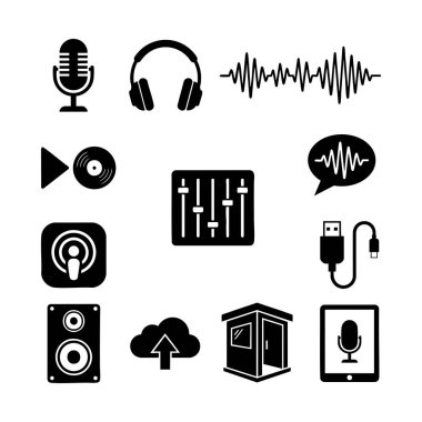 Podcast ve Ses İçeriği Oluşturma Kabartma Paketi