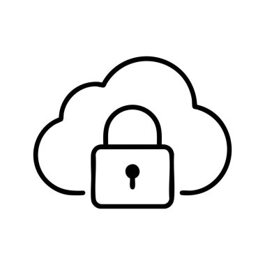 Bulut Güvenliği ve Veri Koruma Simgesi