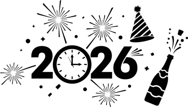 2026 Yeni Yıl Kutlama Silueti