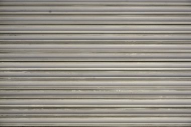 Arka plan dokusu olarak kullanmak için metal dükkan kepengi