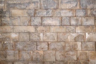 Sıcak renkli taş blokların arkaplan dokusu