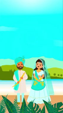 Palmiye ağaçları ve canavar yapraklarından oluşan hareketli tropikal bir arka plan. Yaz temaları ve tatil atmosferi için mükemmel..