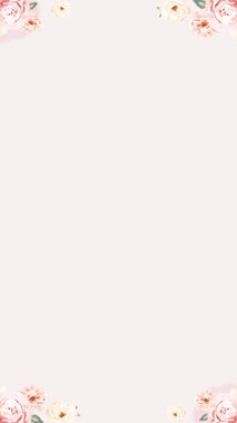 Yumuşak pastel renklere sahip narin bir çiçek çerçevesi animasyonu, projenize biraz zarafet katmak için mükemmel..