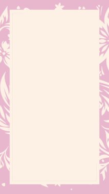 Pastel renkleri olan zarif bir çiçek çerçevesi tasarımı, davetiyeler, selamlar ve yaratıcı projeler için mükemmel. Doğa ve güzellik katmak için ideal..