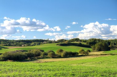 büyüleyici, basit manzara