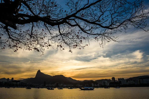 Corcovado hegy Rio de Janeiro — Stock Fotó