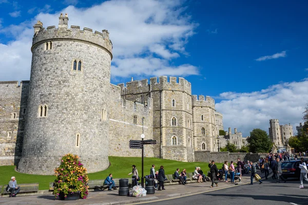 Podrobnosti o Windsor Castle — Stock fotografie