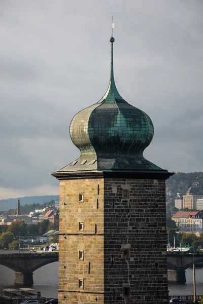 Wieża ciśnień Sitkovska w Pradze — Zdjęcie stockowe