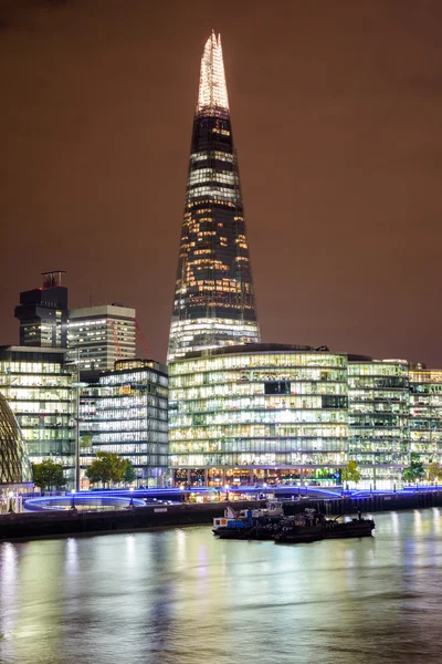 Londres à noite, Reino Unido — Fotografia de Stock