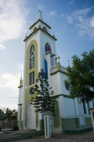 Construção de igrejas em Jijoca de Jericoacoara — Fotografia de Stock