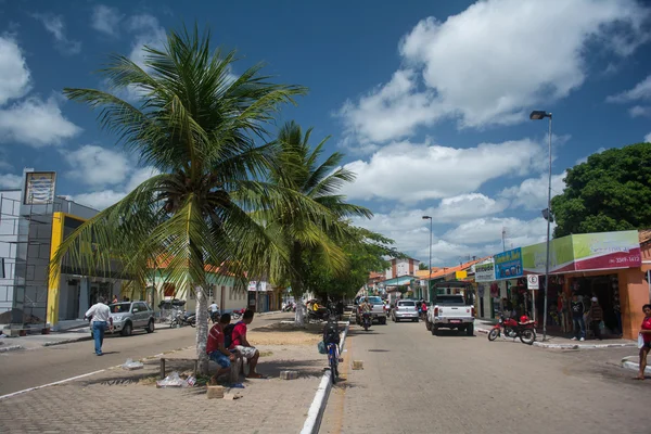 Personnes dans la rue à Maranhao — Photo