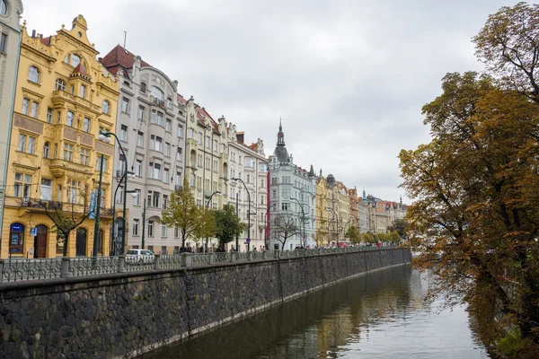 The Vltava river in Prague — Stock Photo, Image