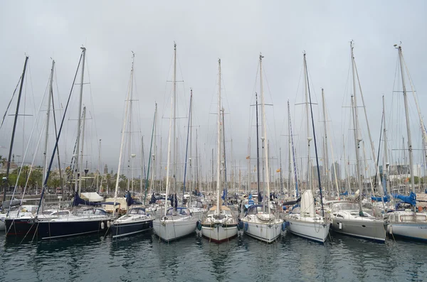 Barcelona cidade marina — Fotografia de Stock