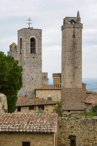 San Gimignano, Toscana — Fotografia de Stock