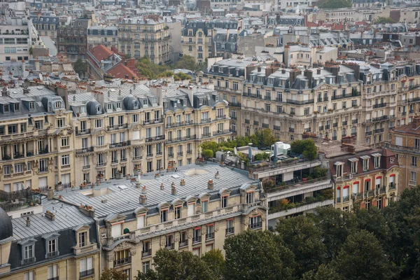 Panoramatický výhled na město v Paříži — Stock fotografie