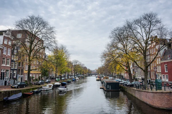 Amsterdam city, Nizozemsko, Evropa — Stock fotografie