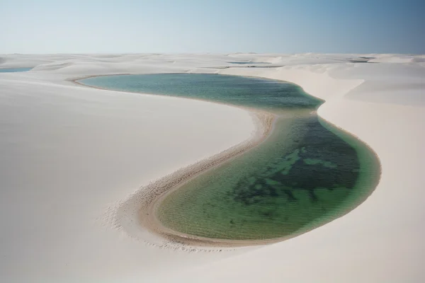 Lenis Maranhenses Національний парк — стокове фото