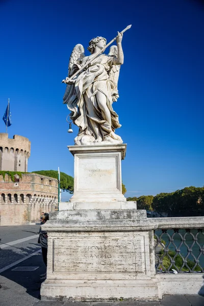 Angel from Castel Sant Angelo — Stock Photo, Image