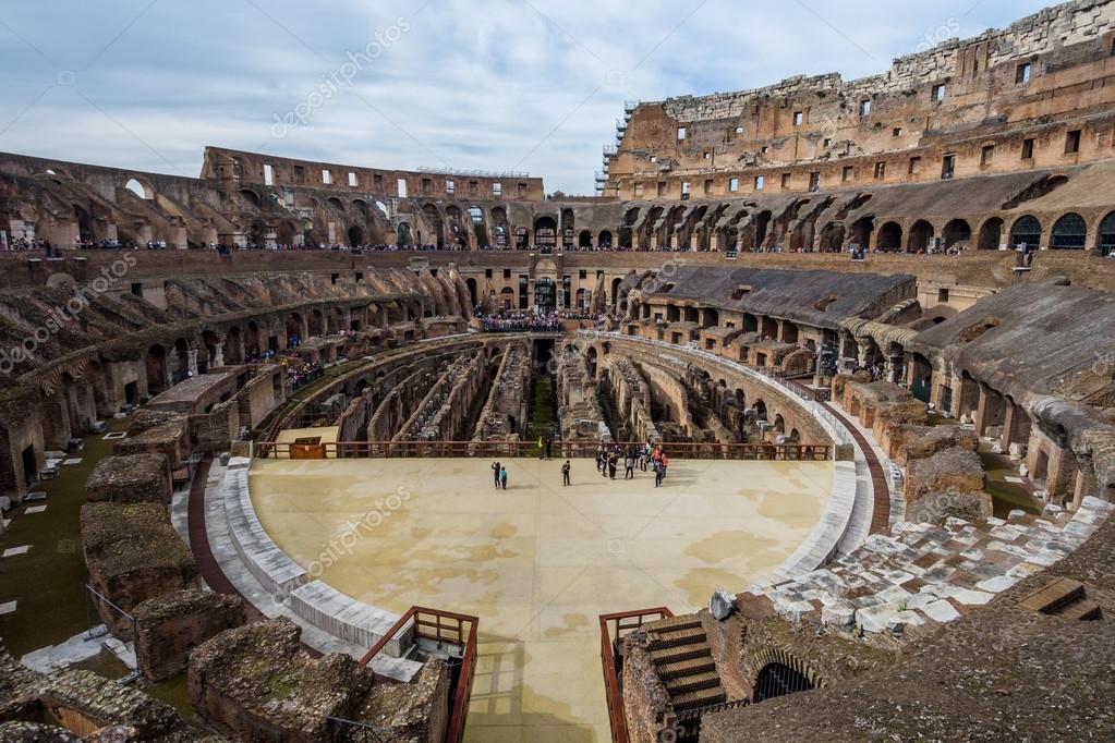 Coliseum in Rome, Italy Stock Photo by ©vitormarigo 124276688