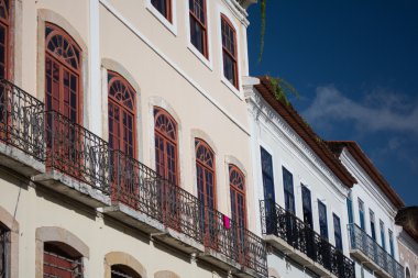 Portuguese Brazilian Colonial Architecture  clipart