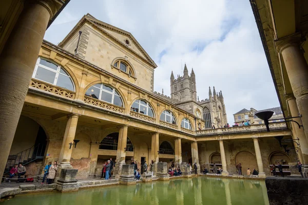 Terme romane a Bath, Regno Unito — Foto Stock