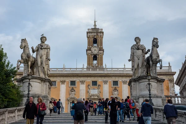 Praça Capitolina, Roma — Fotografia de Stock