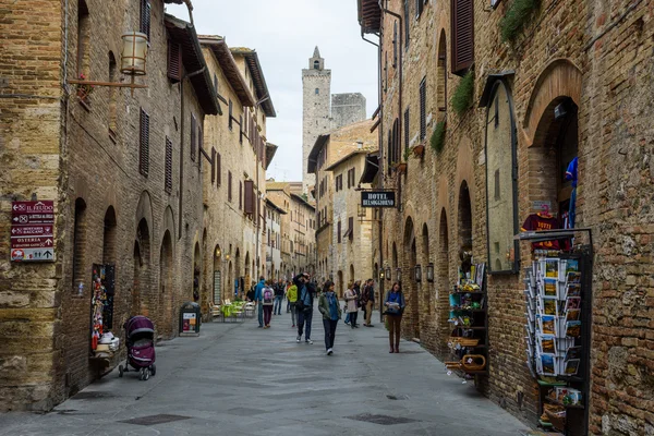 San Gimignano, Toscana — Foto Stock