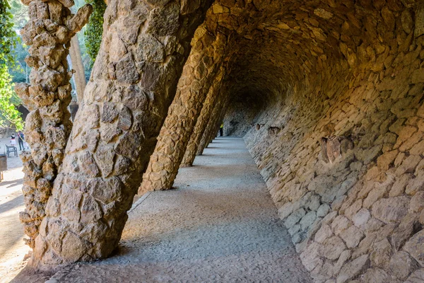 공원 Guell 아키텍처 세부 사항 — 스톡 사진