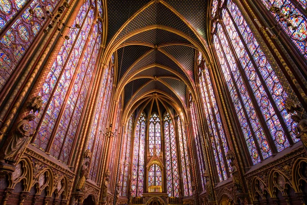 Sainte-Chapelle, Holy Chapel, in Paris — Stock Photo, Image