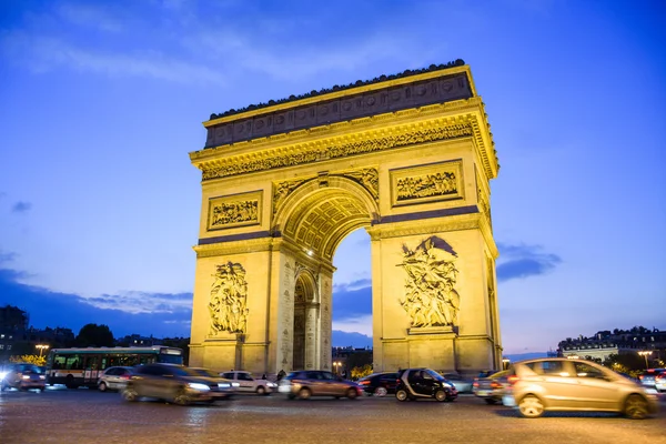 Łuk Triumfalny w Paryżu — Zdjęcie stockowe