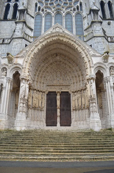 Katedrála Notre-Dame v Chartres — Stock fotografie