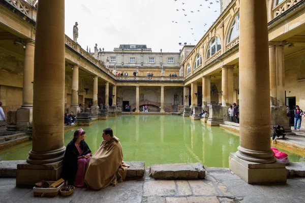 Terme romane a Bath, Regno Unito — Foto Stock