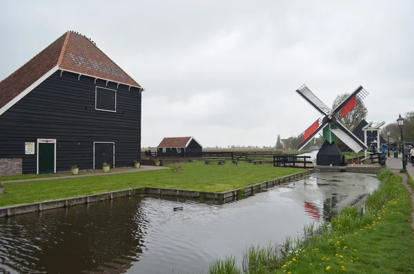 Zaanse Schans'a, Hollanda — Stok fotoğraf