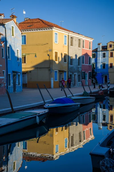 Venedig, ön burano — Stockfoto