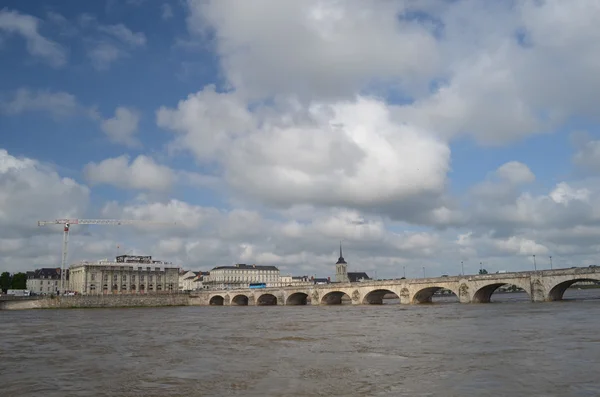 Río Loira en Saumur —  Fotos de Stock