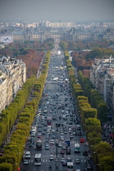 Champs-Élysées, Párizs — Stock Fotó