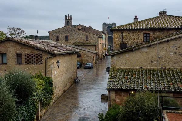 Ancient buildings, Monteriggioni,  Tuscany — Stock Photo, Image