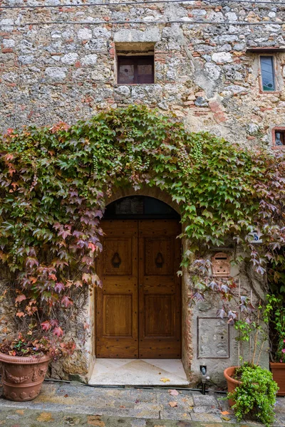 Monteriggioni, Toscana, Italien — Stockfoto