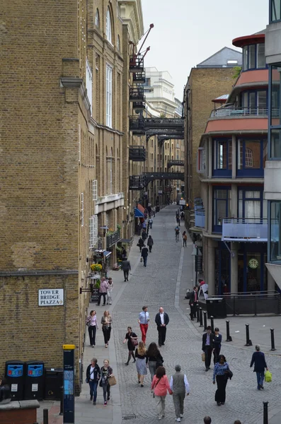 Letrero Tower Bridge Piazza — Foto de Stock