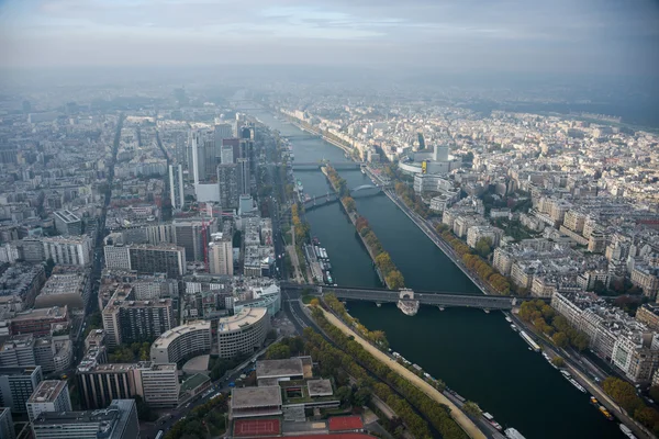 巴黎市的全景视图 — 图库照片